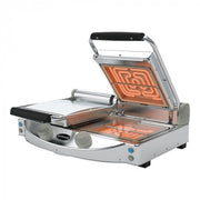 Grill panini double lisse manuel - Vitrocéranique - SpidoCook