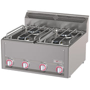 Cuisinière 4 feux gaz - Diverso