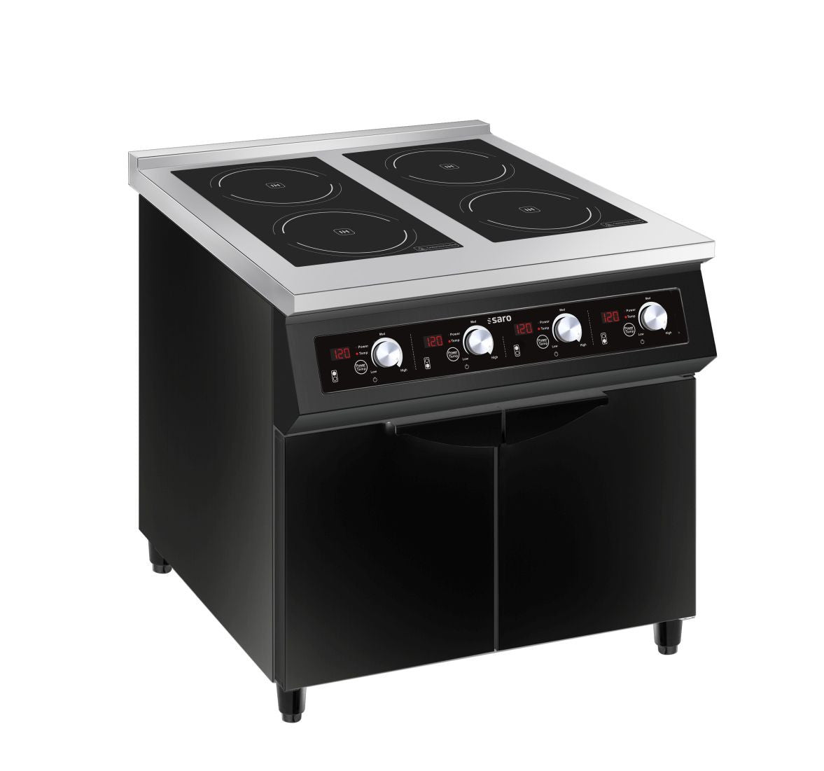 Cuisinière à induction à 4 plaques - Saro