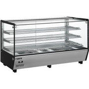 Vitrine chauffante à poser 202 litres - Saro