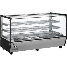 Vitrine chauffante à poser 202 litres - Saro