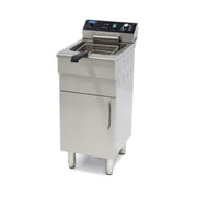 Friteuse 16L avec Robinet de Vidange et Support - 230V 3000 W Maxima - Friteuse professionnel CHR - matériel cuisine pro - Cuistéo