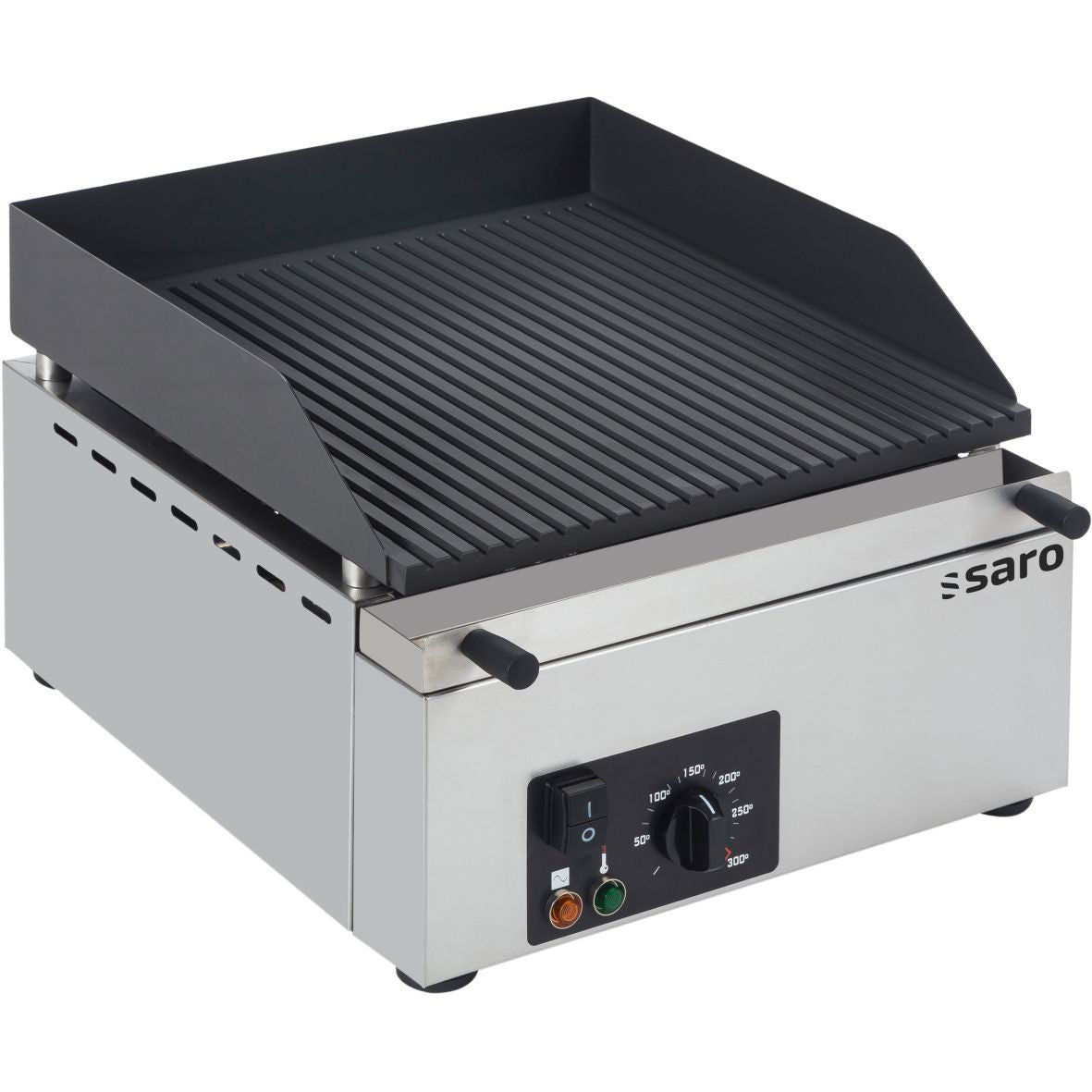 Plancha modèle GPK 410 rainurée - Saro