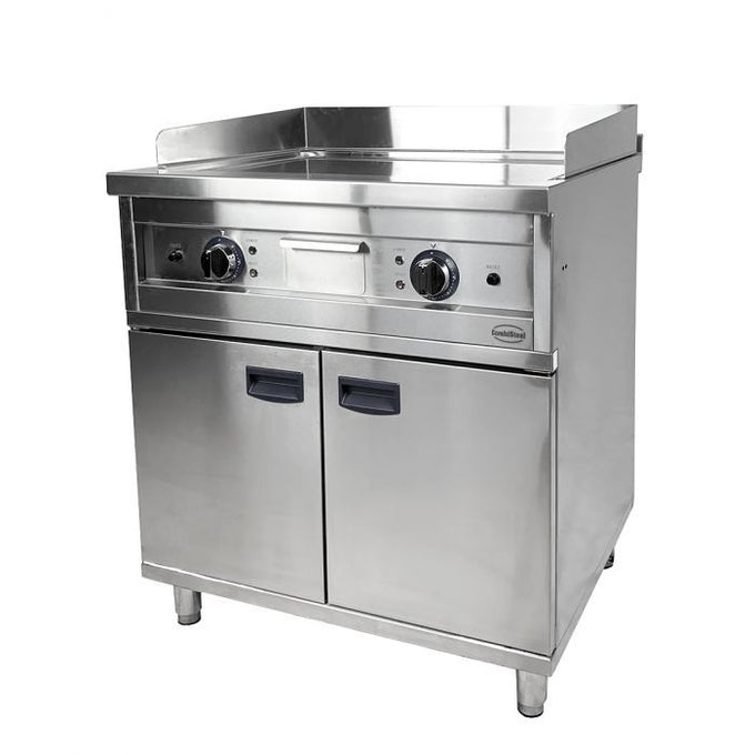 Plancha électrique chromée 800x700 mm 8.1 kW Combisteel - Matériel cuisson professionnel CHR - matériel cuisine pro - Cuistéo