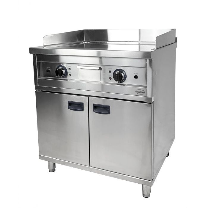 Plancha électrique chromée 800x700 mm 8.1 kW Combisteel - Matériel cuisson professionnel CHR - matériel cuisine pro - Cuistéo