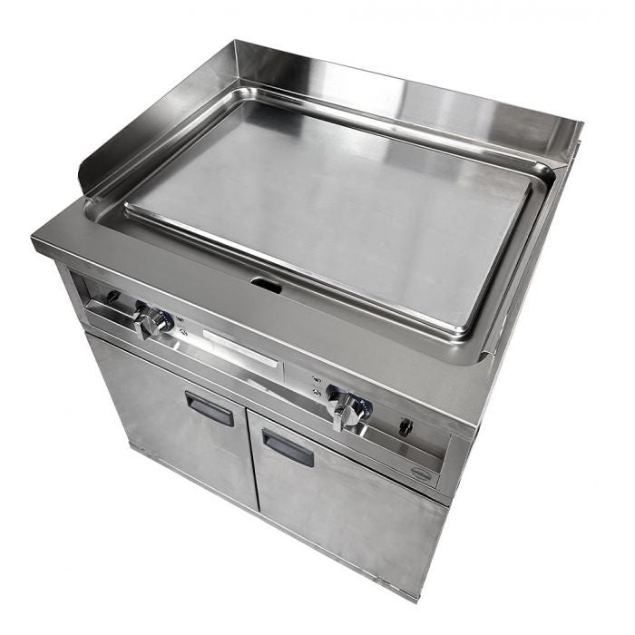 Plancha électrique chromée 800x700 mm 8.1 kW Combisteel - vue 2 - Matériel cuisson pro CHR - Cuistéo