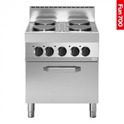 Fourneau - Fun 700 - 4 zones et four à convection - Modular