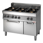 Fourneau - Function 700 - 6 brûleurs et four à gaz - Modular