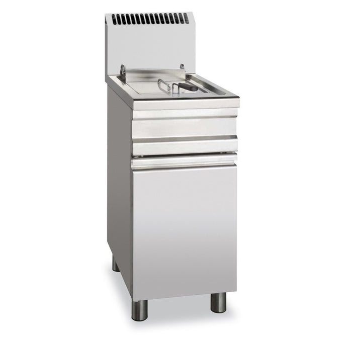Friteuse à gaz - 18L - 14 kW - Avec meuble - Arilex