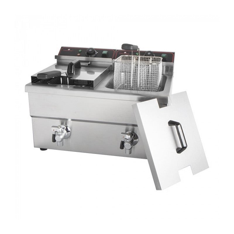 Friteuse 8 L + 8 L - Caterchef star