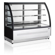 Vitrine réfrigérée LPD1500C/BLACK - Tefcold