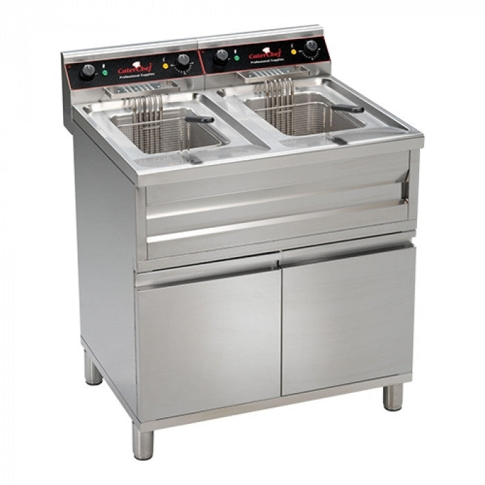 Friteuse sur meuble 12 L+ 12 L - Caterchef star