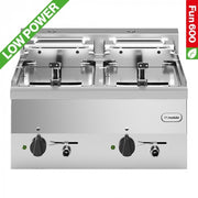 Friteuse 10 + 10 litres - Electrique - Fun 600 - Low power - Modular