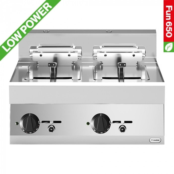 Friteuse 10 + 10 litres - Electrique - Fun 650 - Low power - Modular