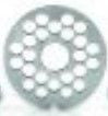 Grille de hachoir pour ATS8 6MM - Apach Cook Line