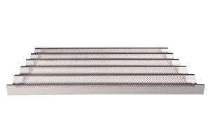 Plaque aluminium perforée à canaux 600X400 - Apach Cook Line