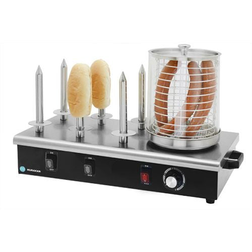 Cuiseur vapeur à hot-dogs électrique HKN-Y06 - Hurakan