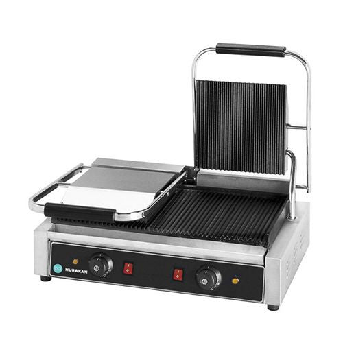 Gril de contact HKN-PE44R - Grill panini - 3,6 kW - Hurakan