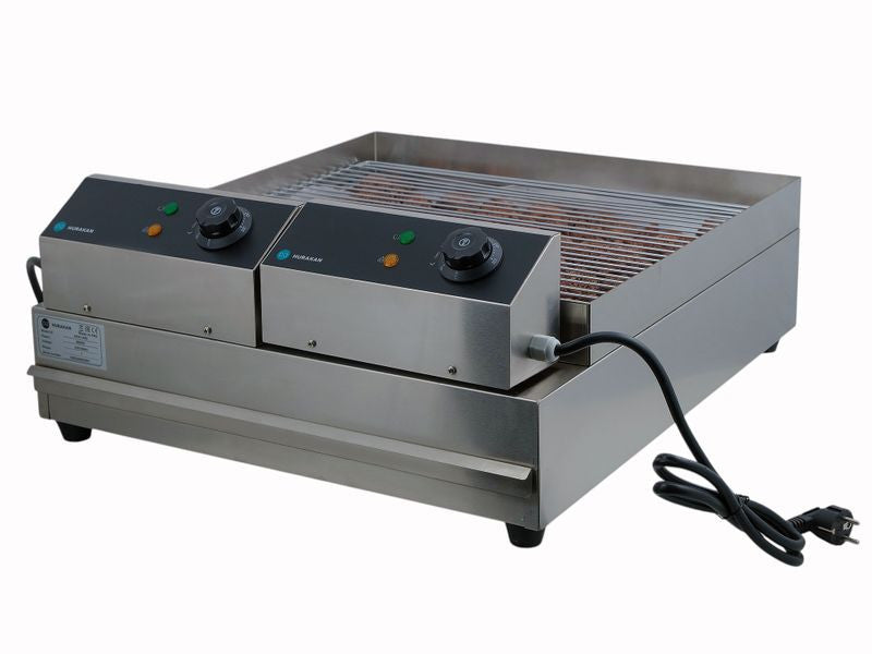 Gril à pierre de lave HKN-140D - 6,5 kW - Hurakan