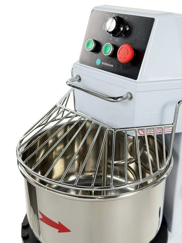 Pétrin à spirale à cuve amovible HKN-20CN2V - 0,85 kW - Hurakan