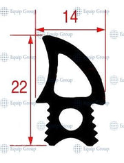 Joint de porte de four mixte 040GUA00002 - Apach Cook Line