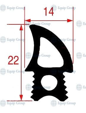 Joint de porte de four mixte 040GUA00002 - Apach Cook Line