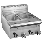 Friteuse à gaz - 8 + 8L - 14.8 kW - Double cuve - SMART 650 - Arilex