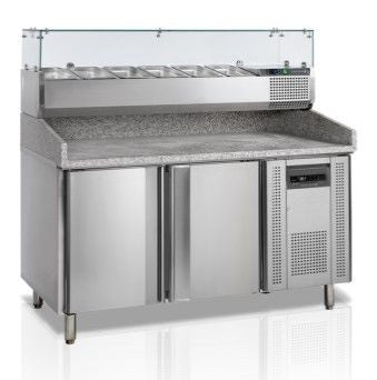 Table à pizza réfrigérée PT1200 VK38-150 - Tefcold
