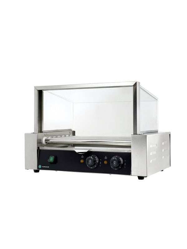 Gril à rouleaux pour hot-dogs avec couvercle HKN-GW7MC - Appareil à hot-dog - Hurakan