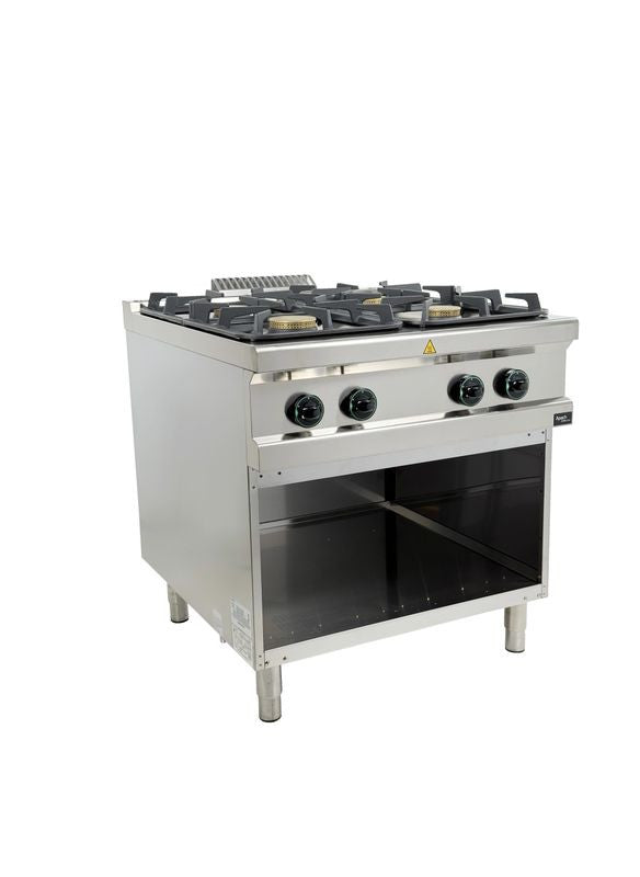 Fourneau gaz à brûleurs série 900 4 APRG-89P/PL - Apach Cook Line