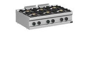 Fourneau gaz à plaques série 700 6 APRG-117T/PL - Apach Cook Line