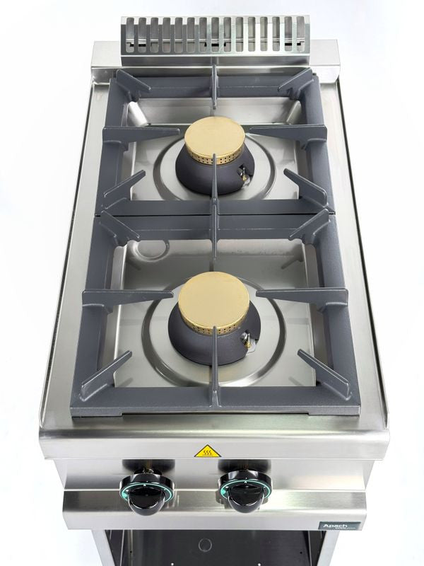 Fourneau gaz à brûleurs série 700 2 APRG-47P/PL - Apach Cook Line