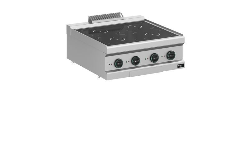 Plaque à induction série 700 4-ZONES APRI-77T/PL - Apach Cook Line