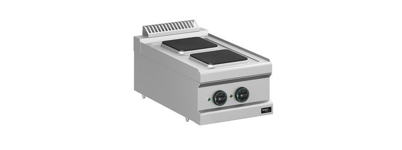 Fourneau électrique à plaques série 700 2 APRE-47T/PL - Apach Cook Line