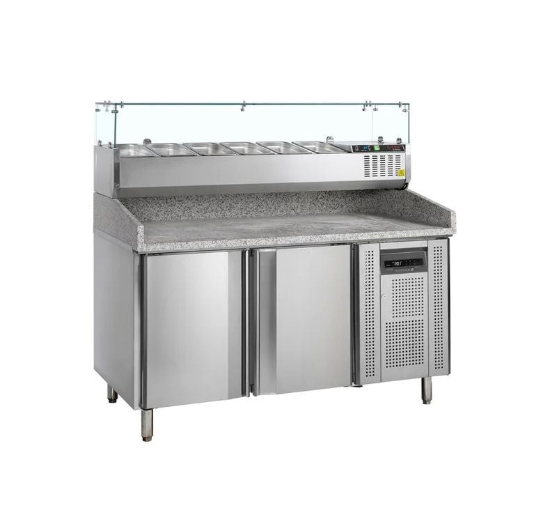 Table à pizza réfrigérée PT1200 GVC38-150 - Tefcold
