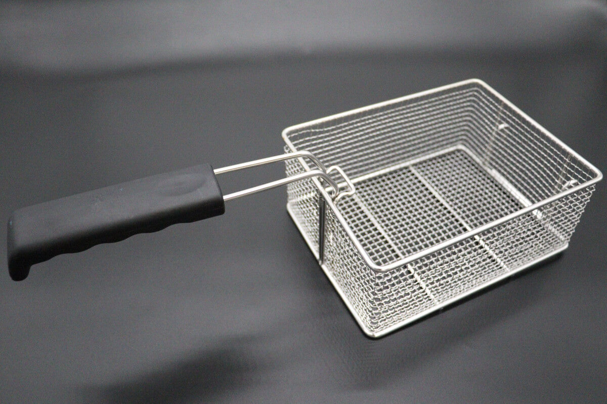 Friteuse 6L - Panier à friture complet 23x18x10 mm Maxima - Accessoire friteuse professionnel CHR - matériel cuisine pro - Cuistéo