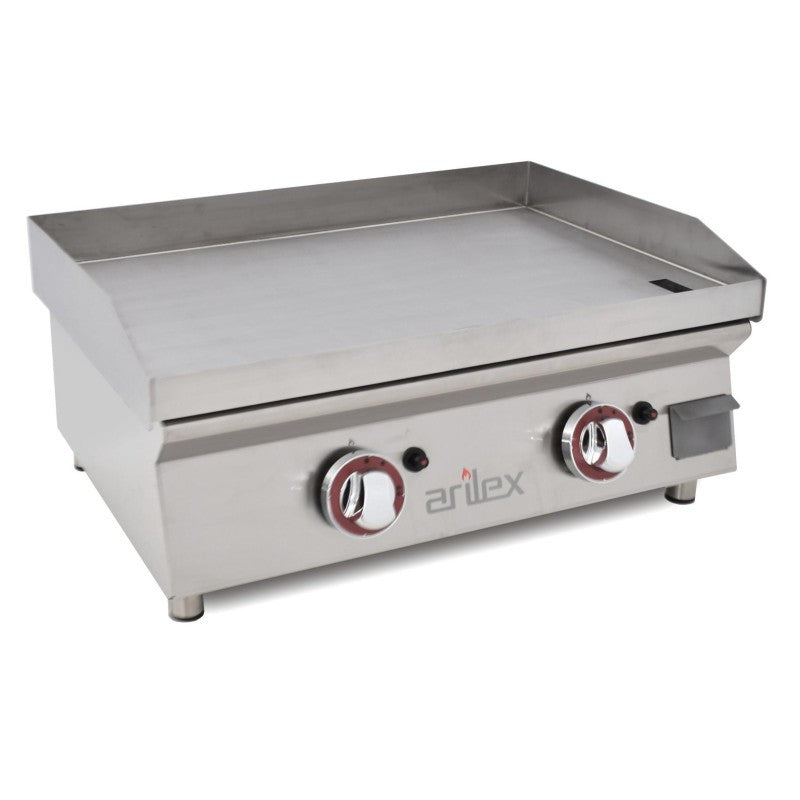Plancha à gaz - 60 cm - Inox 15 mm - Arilex