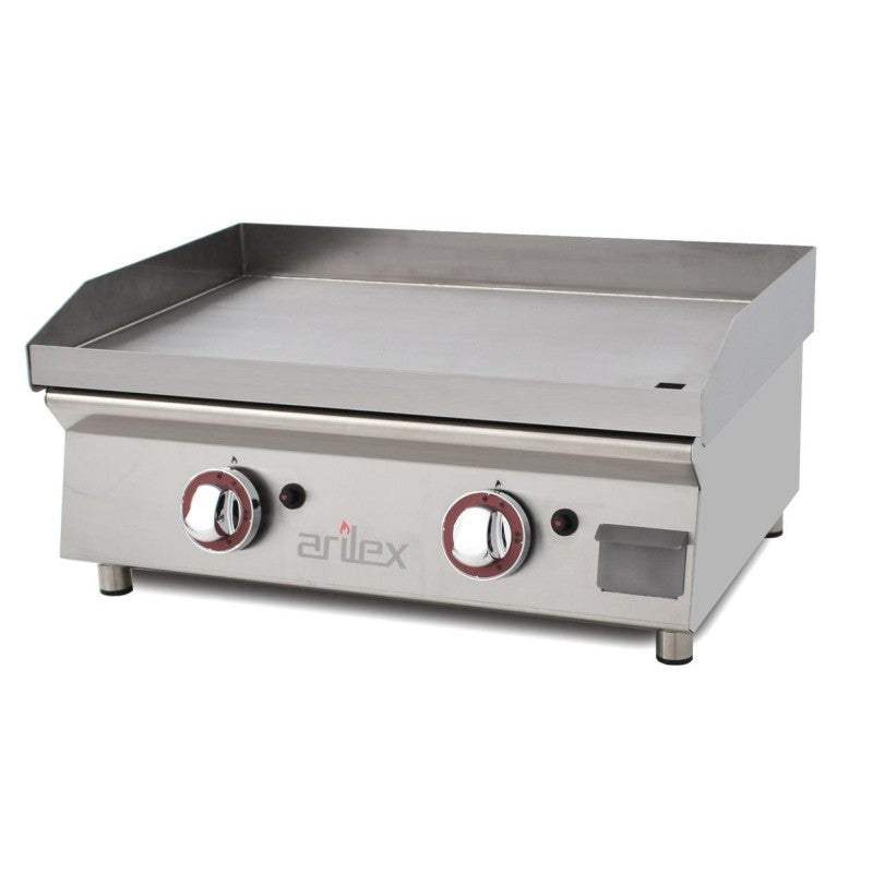 Plancha à gaz - 60 cm - Inox 15 mm - Arilex