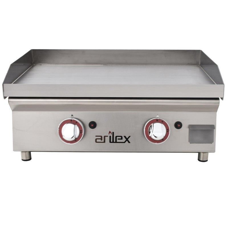 Plancha à gaz - 60 cm - Inox 15 mm - Arilex