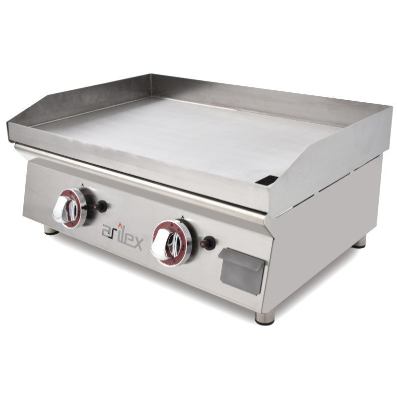Plancha à gaz - 60 cm - Inox 15 mm - Arilex