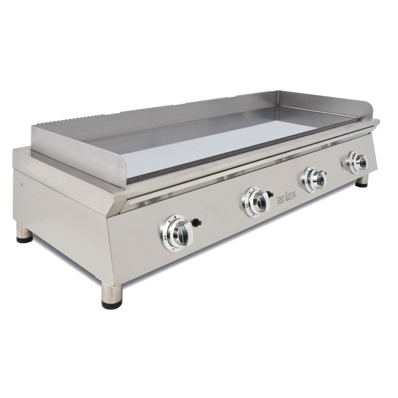 Plancha à gaz - 130 cm - Chrome dur - Arilex