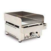 Plaque de cuisson à gaz - 335x590x345h mm - Chrome dur - Arilex