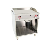 Plancha à gaz - 800x700x900h mm - Acier rectifié - Arilex