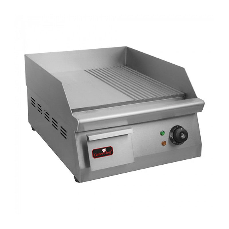 Plancha à snacker lisse-rainurée - Caterchef star
