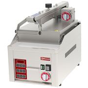 Grill Clam lisse, chromée, 2x 230/1V - Diamond