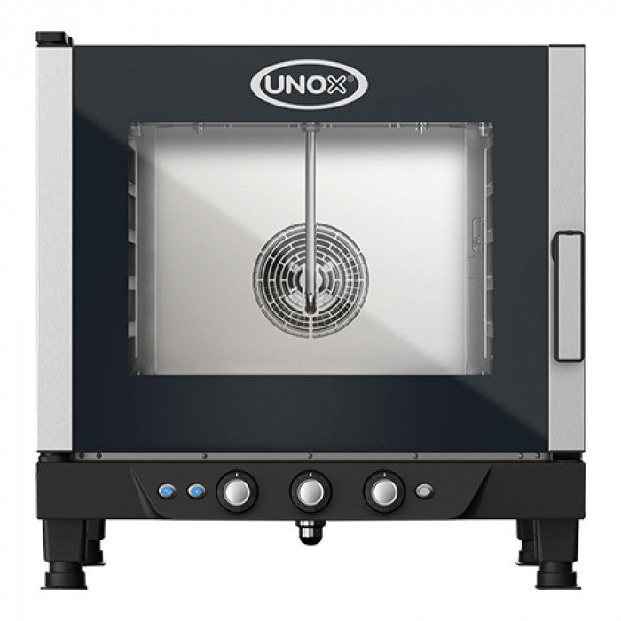 Four à convection professionnel 5 niveaux GN1/1, cuisson précise avec technologie Steam.Plus - Unox
