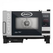 Four mixte ChefTop Mind GN1/1 - 3 niveaux, cuisson vapeur et technologies avancées - Unox