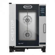 Four mixte professionnel 10 niveaux GN 1/1, contrôle tactile, cuisson vapeur et air - Unox