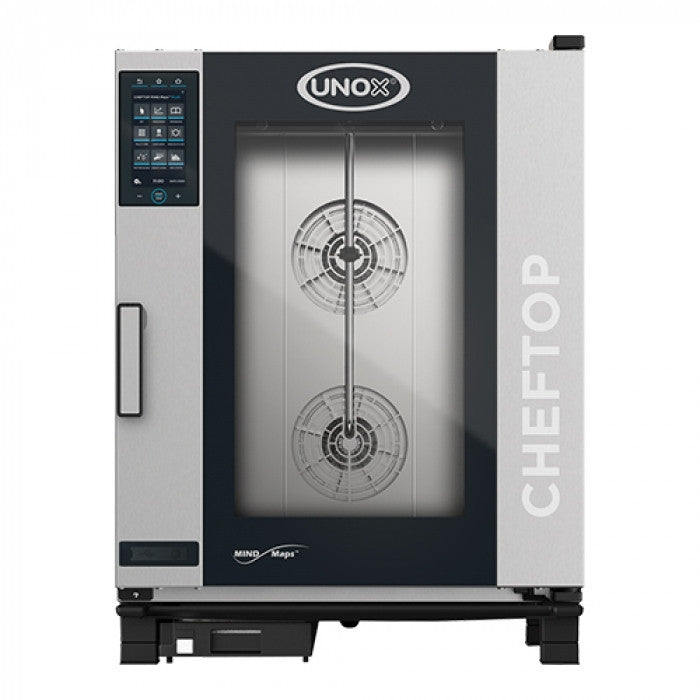 Four professionnel mixte 10 niveaux GN1/1 - Ecran tactile 9,5'' - Unox ChefTop Mind Maps Plus - Unox