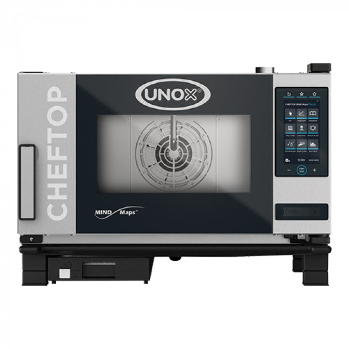 Four mixte professionnel 3 niveaux GN1/1 ChefTop Mind avec écran tactile et nettoyage automatique - Unox